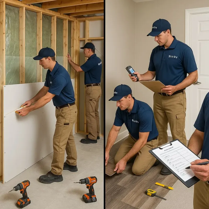Repairs and Reconstruction process in Cascade, ID